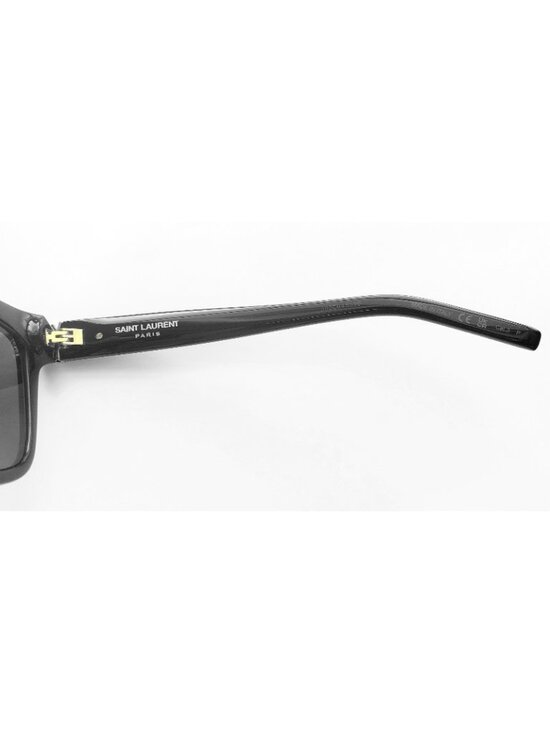 Saint Laurent SLM106 005 Women\'s 52mm Polarized Square Black / Grey Sunglasses